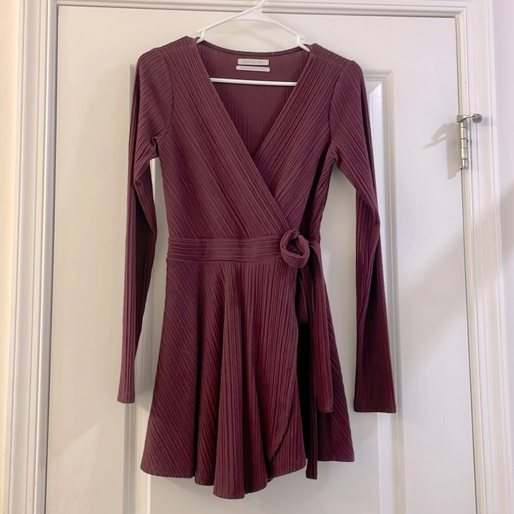 Urban Outfitters Burgandy Romper